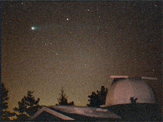 An early Comet Hyakutake